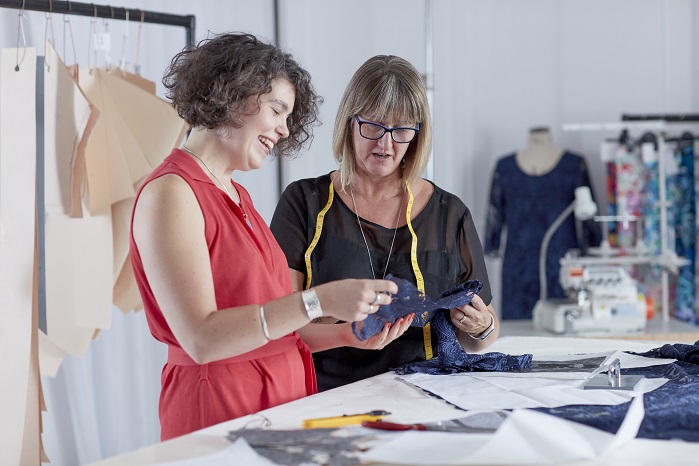 Dressmakers at David Nieper Sewing Rooms, Derbyshire. © David Nieper